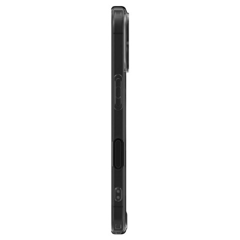 Etui Spigen Ultra Hybrid "T" MagSafe na iPhone 16e - półprzezroczysto-czarne