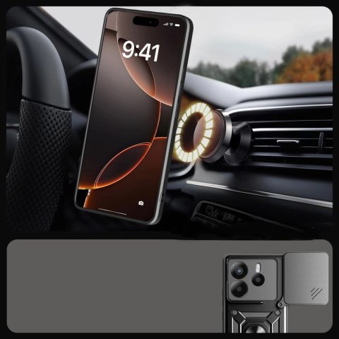 Etui Tech-Protect CamShield Pro na Xiaomi Redmi Note 14 5G - czarny mat