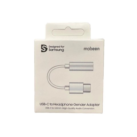 Adapter Samsung GP-TGU023AE DAC USB-C do mini jack 3.5mm - biały
