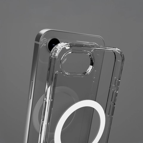 Etui SBS Extreme Mag D3O MagSafe do iPhone 16e - przezroczyste Etui SBS Extreme Mag D3O MagSafe do iPhone 16e - przezroczyste