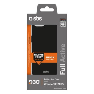 Etui SBS Full Active D3O do iPhone 16e - czarne