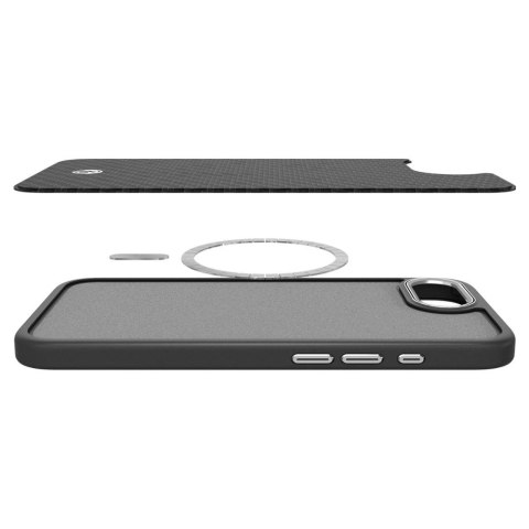 Etui Spigen Enzo Aramid MagSafe na iPhone 16e - czarne