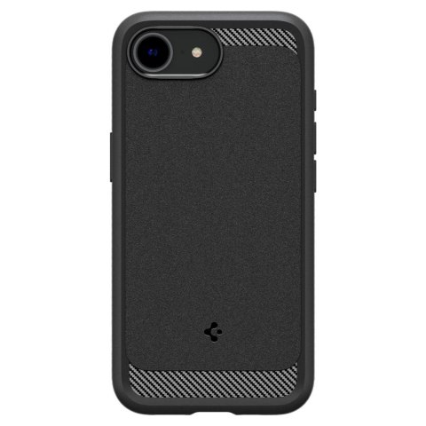 Etui Spigen Rugged Armor MagSafe na iPhone 16e - czarne