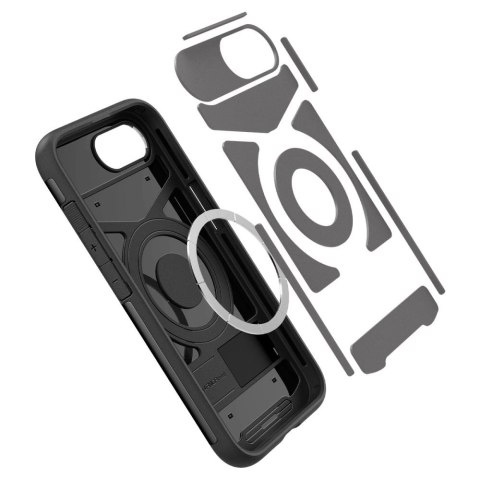 Etui Spigen Slim Armor MagSafe na iPhone 16e - czarne