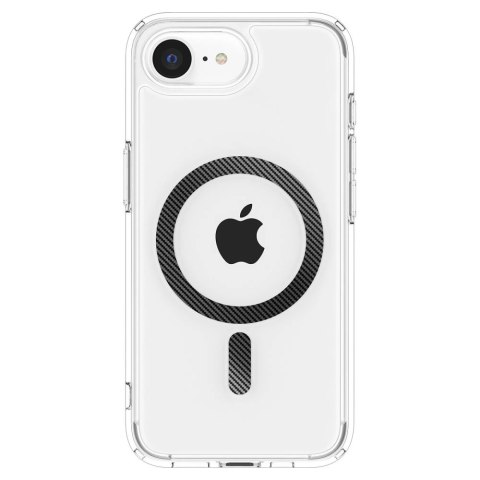 Etui Spigen Ultra Hybrid MagSafe na iPhone 16e Carbon Fiber - przezroczyste Etui Spigen Ultra Hybrid MagSafe na iPhone 16e Carbon Fiber - przezroczyste
