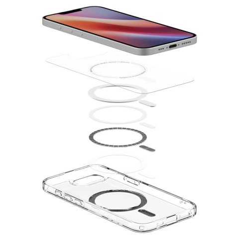 Etui Spigen Ultra Hybrid MagSafe na iPhone 16e Carbon Fiber - przezroczyste Etui Spigen Ultra Hybrid MagSafe na iPhone 16e Carbon Fiber - przezroczyste