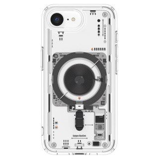 Etui Spigen Ultra Hybrid MagSafe na iPhone 16e Neo One - przezroczyste