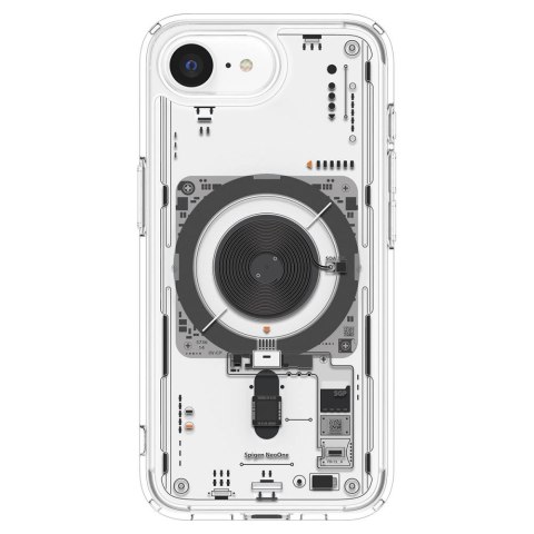 Etui Spigen Ultra Hybrid MagSafe na iPhone 16e Neo One - przezroczyste Etui Spigen Ultra Hybrid MagSafe na iPhone 16e Neo One - przezroczyste