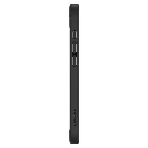 Etui Spigen Ultra Hybrid MagSafe na iPhone 16e - czarne, półprzezroczyste Etui Spigen Ultra Hybrid MagSafe na iPhone 16e - czarne, półprzezroczyste