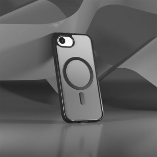 Etui silikonowe Puro Gradient MagSafe do iPhone 16e - czarne