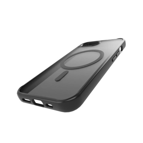 Etui silikonowe Puro Gradient MagSafe do iPhone 16e - czarne Etui silikonowe Puro Gradient MagSafe do iPhone 16e - czarne