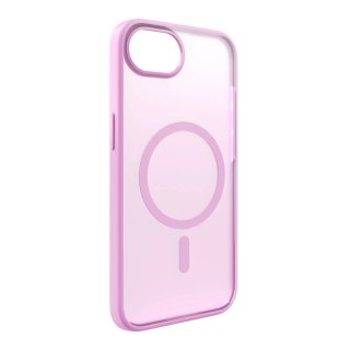 Etui silikonowe Puro Gradient MagSafe do iPhone 16e - różowe
