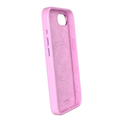 Etui silikonowe Puro Icon Mag Pro MagSafe do iPhone 16e - różowe Etui silikonowe Puro Icon Mag Pro MagSafe do iPhone 16e - różowe