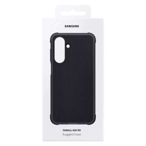 Etui silikonowe Samsung Rugged EF-RA266CBEGWW na Samsung Galaxy A26 5G - czarne