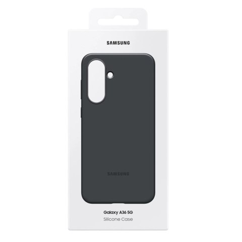 Etui silikonowe Samsung Silicone Case EF-PA366CBEGWW na Samsung Galaxy A36 5G - czarne Etui silikonowe Samsung Silicone Case EF-PA366CBEGWW na Samsung Galaxy A36 5G - czarne