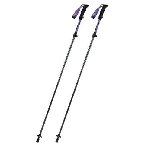 Kijek trekkingowy Qunature nordic walking aluminiowy 110 - 130 cm 1 szt. - fioletowy Kijek trekkingowy Qunature nordic walking aluminiowy 110 - 130 cm 1 szt. - fioletowy