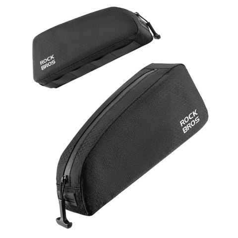 Torba rowerowa Rockbros na ramę na rurę górną 0,9l - czarna Torba rowerowa Rockbros na ramę na rurę górną 0,9l - czarna