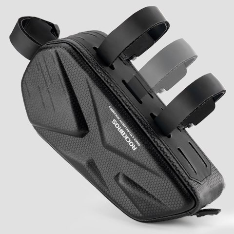 Torba rowerowa Rockbros usztywniana, na ramę, na rurę górną 1,4l - czarna Torba rowerowa Rockbros usztywniana, na ramę, na rurę górną 1,4l - czarna