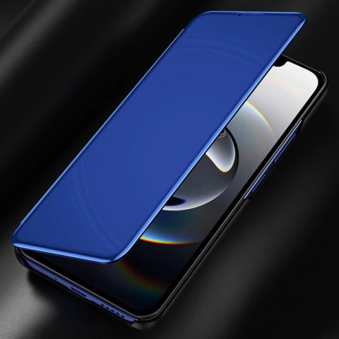 Etui Clear View Case na iPhone 16e pokrowiec z klapką - niebieskie Etui Clear View Case na iPhone 16e pokrowiec z klapką - niebieskie