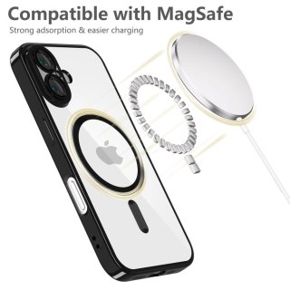 Etui Tech-Protect MagFlex MagSafe na iPhone 16e - przezroczyste