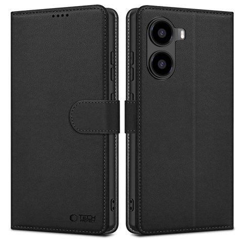 Etui Tech-Protect Wallet na Xiaomi Poco X7 Pro 5G - czarne Etui Tech-Protect Wallet na Xiaomi Poco X7 Pro 5G - czarne