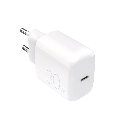 Ładowarka sieciowa Puro PROLITE 30W USB-C - biała Ładowarka sieciowa Puro PROLITE 30W USB-C - biała