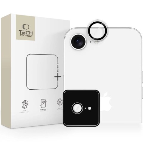 Nakładka na obiektyw Tech-Protect Camring Fit+ na iPhone 16e - przezroczyste Nakładka na obiektyw Tech-Protect Camring Fit+ na iPhone 16e - przezroczyste