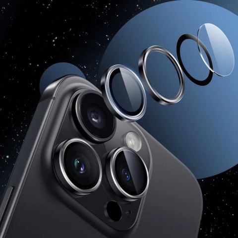 Nakładka na obiektyw Tech-Protect Camring Fit+ na iPhone 16e - przezroczyste Nakładka na obiektyw Tech-Protect Camring Fit+ na iPhone 16e - przezroczyste