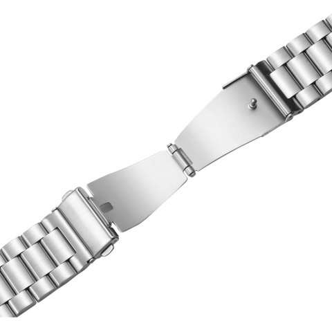 Pasek Puro METAL ze stali nierdzewnej do Samsung Galaxy Watch 4 / 4 Classic / 5 / 5 Pro / 6 / 6 Classic - srebrny Pasek Puro METAL ze stali nierdzewnej do Samsung Galaxy Watch 4 / 4 Classic / 5 / 5 Pro / 6 / 6 Classic - srebrny