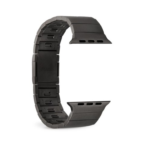 Pasek Puro TITAN ze stali nierdzewnej do Apple Watch 42 / 44 / 45 / 49 mm - czarny Pasek Puro TITAN ze stali nierdzewnej do Apple Watch 42 / 44 / 45 / 49 mm - czarny