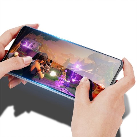 Szkło prywatyzujące Dux Ducis hartowane na Samsung S25 Ultra - z czarną ramką