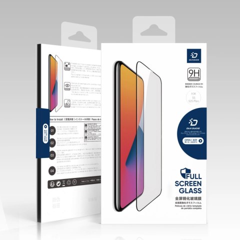 Szkło prywatyzujące Dux Ducis hartowane na Samsung S25+ - z czarną ramką