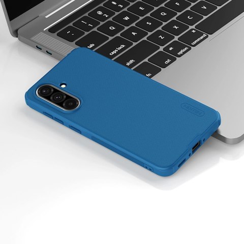 Etui Nillkin Super Frosted Shield Pro na Samsung Galaxy A36 5G - niebieskie