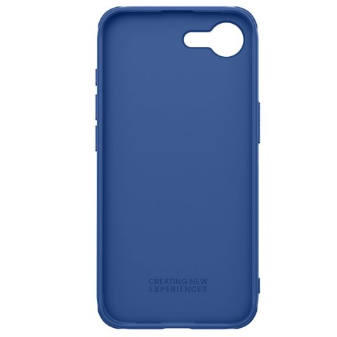 Etui Nillkin Super Frosted Shield Pro na iPhone 16e - niebieskie Etui Nillkin Super Frosted Shield Pro na iPhone 16e - niebieskie