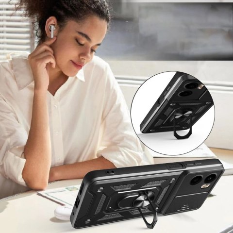 Etui Tech-Protect CamShield Pro na Motrola Moto G05 / E15 - czarne
