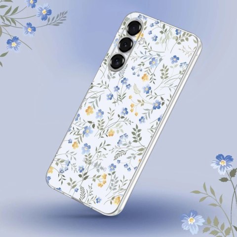 Etui Tech-Protect FlexAir na Samsung Galaxy A36 5G - stokrotki z liśćmi Etui Tech-Protect FlexAir na Samsung Galaxy A36 5G - stokrotki z liśćmi