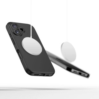 Etui Tech-Protect Liquid Silicone MagSafe na iPhone 16e - czarne