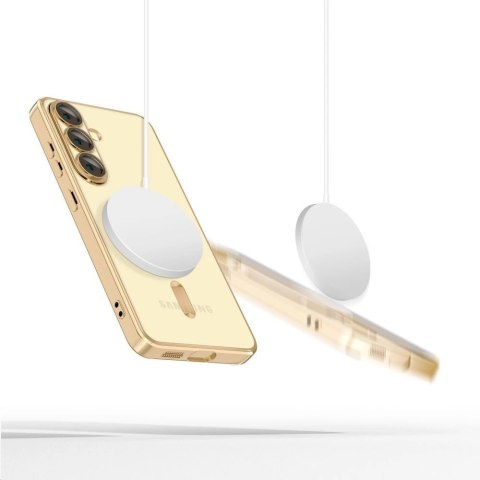 Etui Tech-Protect MagFlex MagSafe na Samsung Galaxy A56 5G - przezroczysto-złote Etui Tech-Protect MagFlex MagSafe na Samsung Galaxy A56 5G - przezroczysto-złote