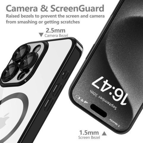 Etui Tech-Protect MagFlex MagSafe na Samsung Galaxy S25 - przezroczysto-niebieskie Etui Tech-Protect MagFlex MagSafe na Samsung Galaxy S25 - przezroczysto-niebieskie