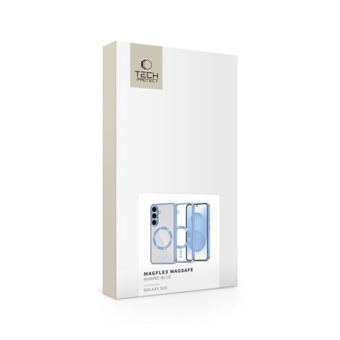 Etui Tech-Protect MagFlex MagSafe na Samsung Galaxy S25 - przezroczysto-niebieskie Etui Tech-Protect MagFlex MagSafe na Samsung Galaxy S25 - przezroczysto-niebieskie