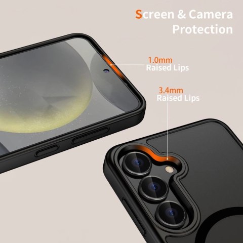 Etui Tech-Protect MagMat MagSafe na Samsung Galaxy A56 5G - czarny mat