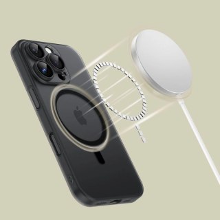 Etui Tech-Protect MagSlim MagSafe na iPhone 16e - czarny mat