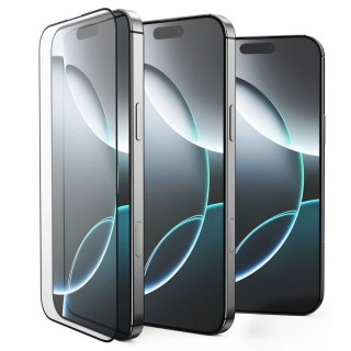 Szkło hartowane Tech-Protect Glass Fit+ 2-pack na Nothing Phone 3A / 3A Pro - czarne
