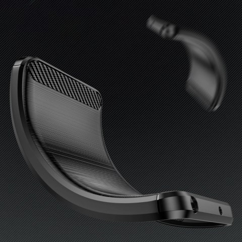 Etui Carbon Case elastyczne silikonowe na Google Pixel 10 Pro XL - czarne Etui Carbon Case elastyczne silikonowe na Google Pixel 10 Pro XL - czarne
