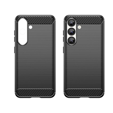 Etui Carbon Case elastyczne silikonowe na Google Pixel 10 Pro - czarne Etui Carbon Case elastyczne silikonowe na Google Pixel 10 Pro - czarne