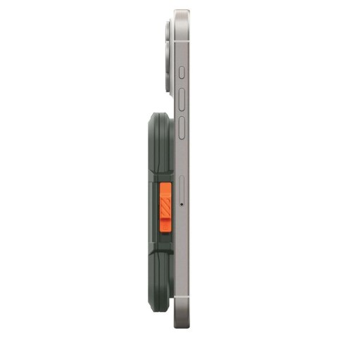 Etui Spigen Lock Fit MagSafe na karty - zielony