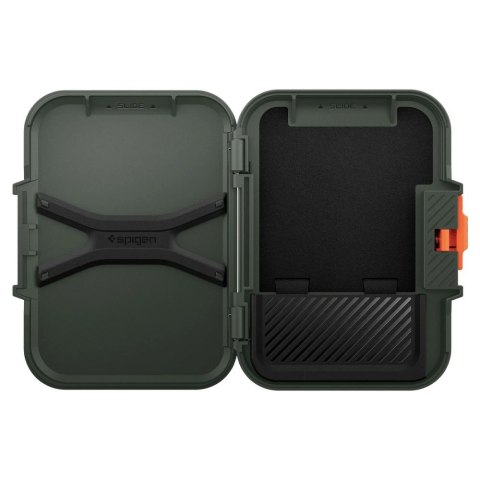 Etui Spigen Lock Fit MagSafe na karty - zielony