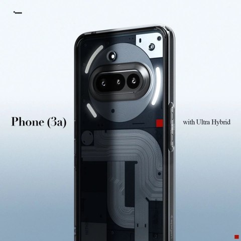 Etui Spigen Ultra Hybrid na Nothing Phone 3A - przezroczyste Etui Spigen Ultra Hybrid na Nothing Phone 3A - przezroczyste