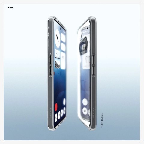 Etui Spigen Ultra Hybrid na Nothing Phone 3A - przezroczyste Etui Spigen Ultra Hybrid na Nothing Phone 3A - przezroczyste