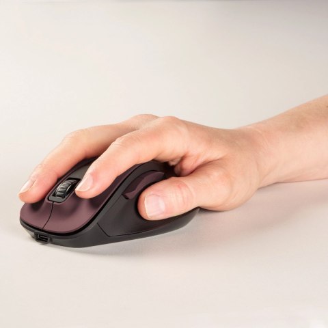 Mysz bezprzewodowa Hama MW-500 V2 z akumulatorem - bordowa Mysz bezprzewodowa Hama MW-500 V2 z akumulatorem - bordowa
